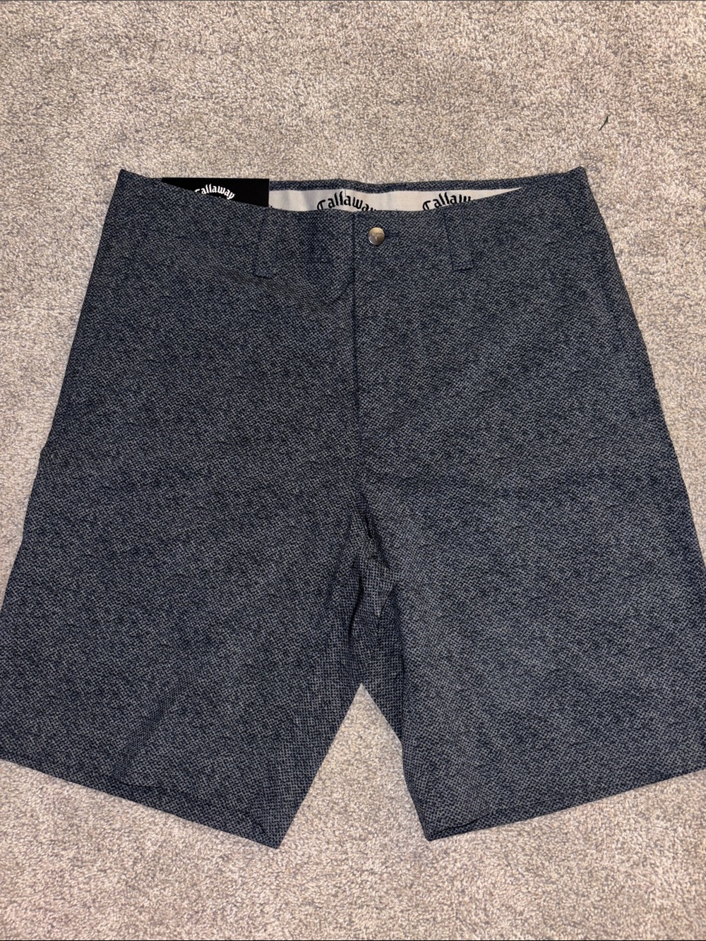 Callaway Men’s Dark Heather Navy Golf Shorts